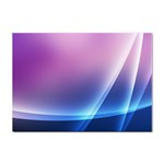 Purple Blue Wave Sticker A4 (10 pack)