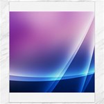 Purple Blue Wave Canvas 8  x 10 