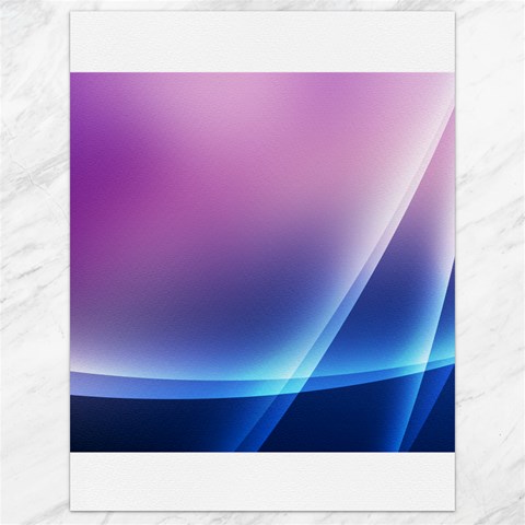 Purple Blue Wave Canvas 18  x 24  from ArtsNow.com 17.8 x23.08  Canvas - 1