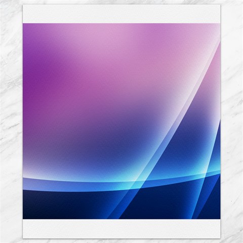 Purple Blue Wave Canvas 20  x 24  from ArtsNow.com 19.57 x23.15  Canvas - 1