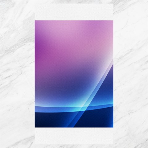 Purple Blue Wave Canvas 40  x 72  from ArtsNow.com 39.28 x69.23  Canvas - 1
