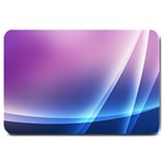 Purple Blue Wave Large Doormat