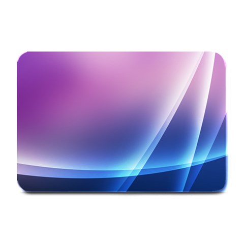Purple Blue Wave Plate Mat from ArtsNow.com 18 x12  Plate Mat