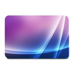 Purple Blue Wave Plate Mat