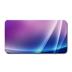 Purple Blue Wave Medium Bar Mat