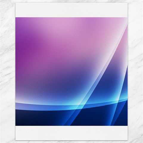 Purple Blue Wave Canvas 11  x 14  from ArtsNow.com 10.95 x13.48  Canvas - 1