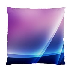 Purple Blue Wave Standard Cushion Case (Two Sides) from ArtsNow.com Front