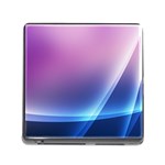 Purple Blue Wave Memory Card Reader (Square 5 Slot)