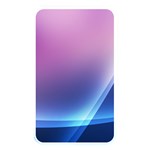 Purple Blue Wave Memory Card Reader (Rectangular)