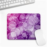 Purple Bubble Art Small Mousepad