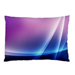 Purple Blue Wave Pillow Case (Two Sides)