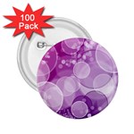 Purple Bubble Art 2.25  Button (100 pack)