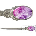 Purple Bubble Art Letter Opener