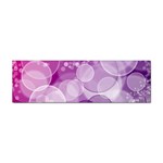 Purple Bubble Art Sticker (Bumper)