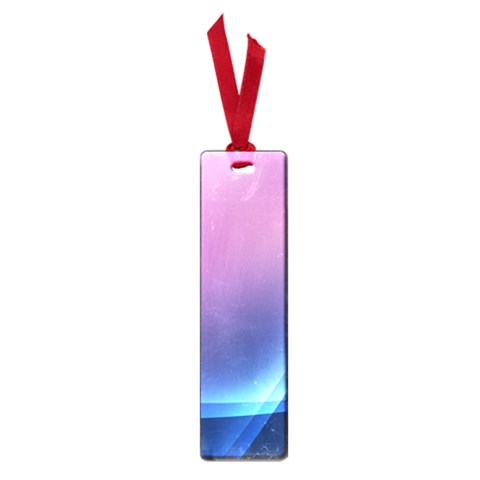 Purple Blue Wave Small Book Mark from ArtsNow.com Front