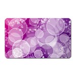 Purple Bubble Art Magnet (Rectangular)