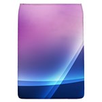 Purple Blue Wave Removable Flap Cover (L)