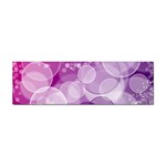 Purple Bubble Art Sticker Bumper (10 pack)