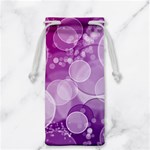 Purple Bubble Art Jewelry Bag