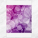 Purple Bubble Art Canvas 20  x 30 