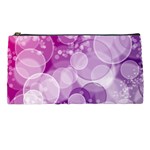 Purple Bubble Art Pencil Case