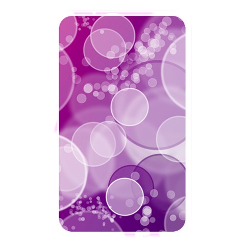 Purple Bubble Art Memory Card Reader (Rectangular) from ArtsNow.com Front