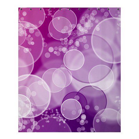Purple Bubble Art Shower Curtain 60  x 72  (Medium) from ArtsNow.com 60 x72  Curtain