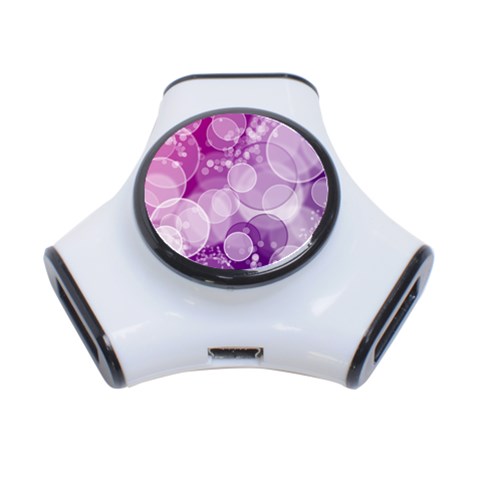Purple Bubble Art 3 Front