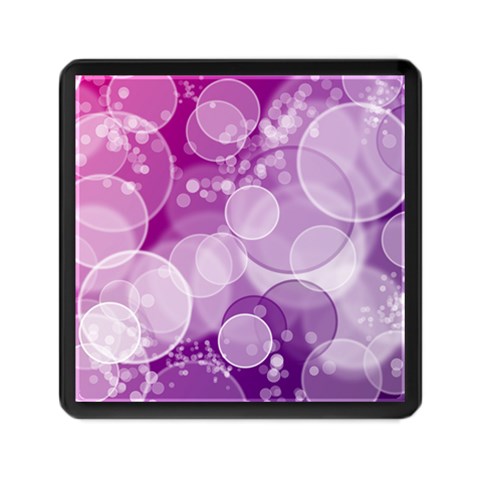 Purple Bubble Art Memory Card Reader (Square) from ArtsNow.com Front
