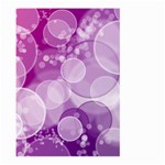 Purple Bubble Art Large Garden Flag (Two Sides)