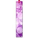 Purple Bubble Art Large Book Mark