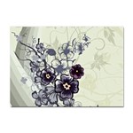 Purple Flower Art Sticker A4 (10 pack)