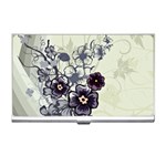 Purple Flower Art Business Card Holder