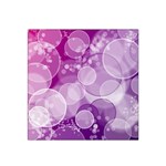 Purple Bubble Art Satin Bandana Scarf