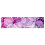 Purple Bubble Art Satin Scarf (Oblong)