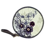 Purple Flower Art Classic 20-CD Wallet