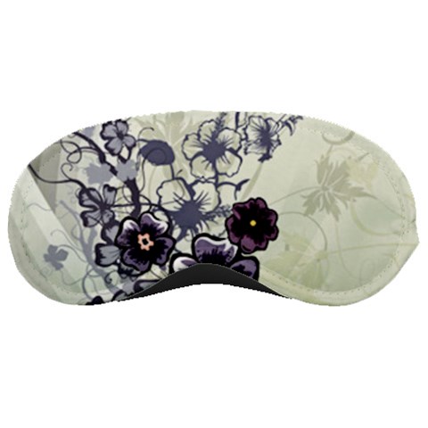 Purple Flower Art Sleeping Mask from ArtsNow.com Front