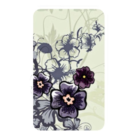Purple Flower Art Memory Card Reader (Rectangular) from ArtsNow.com Front