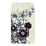 Purple Flower Art Memory Card Reader (Rectangular)