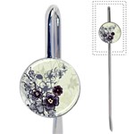 Purple Flower Art Book Mark
