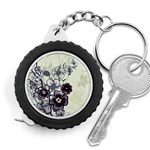 Purple Flower Art Measuring Tape