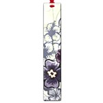 Purple Flower Art Large Book Mark