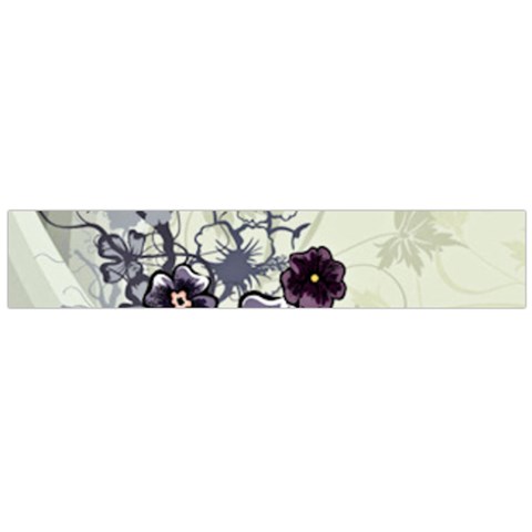Purple Flower Art Large Flano Scarf  from ArtsNow.com Front