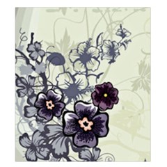 Purple Flower Art Duvet Cover Double Side (King Size) from ArtsNow.com Front