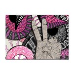 Peace Hand Art Sticker A4 (10 pack)