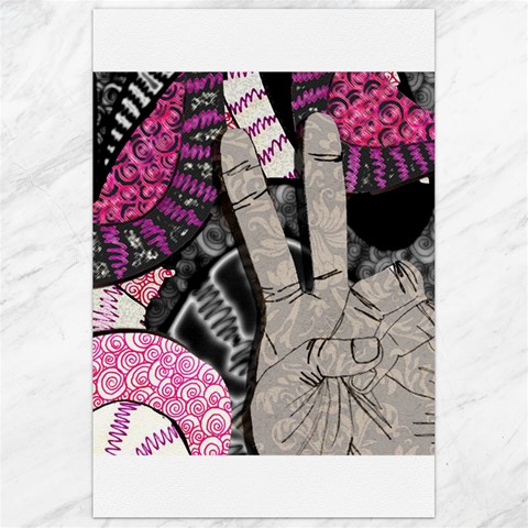 Peace Hand Art Canvas 24  x 36  from ArtsNow.com 23.35 x34.74  Canvas - 1