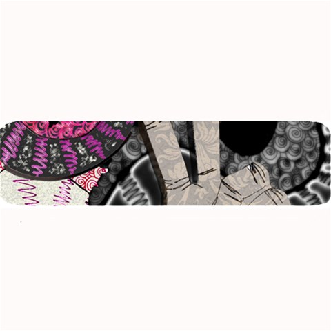 Peace Hand Art Large Bar Mat from ArtsNow.com 32 x8.5  Bar Mat