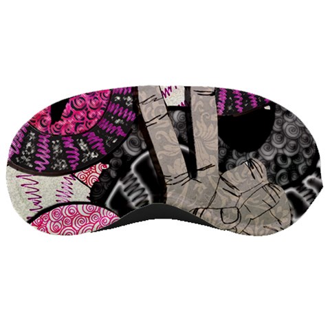 Peace Hand Art Sleeping Mask from ArtsNow.com Front