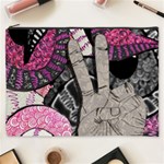 Peace Hand Art Cosmetic Bag (XXXL)