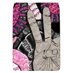 Peace Hand Art Removable Flap Cover (S)